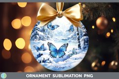 GorgeousWinter Snow Ornament design.
