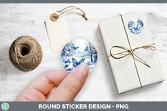 GorgeousWinter Snow Stickers design.