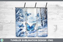 GorgeousWinter Snow Tumbler design.