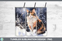 GorgeousWinter Snow Tumbler design.