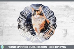 GorgeousWinter Snow Wind Spinner design.