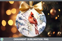 GorgeousWinter Snow Ornament design.