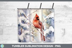 GorgeousWinter Snow Tumbler design.