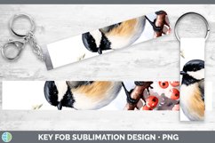 GorgeousWinter Snow Key Fob design.