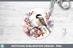 GorgeousWinter Snow Keychain design.
