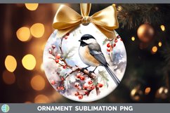GorgeousWinter Snow Ornament design.