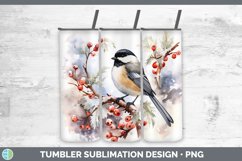 GorgeousWinter Snow Tumbler design.