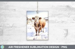 GorgeousWinter Snow Air Freshener design.