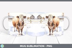 GorgeousWinter Snow Mug Wrap design.