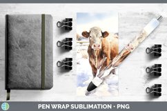 GorgeousWinter Snow Pen Wrap design.