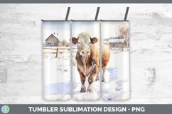 GorgeousWinter Snow Tumbler design.