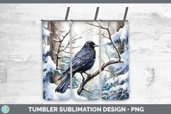 GorgeousWinter Snow Tumbler design.