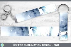 GorgeousWinter Snow Key Fob design.