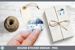 GorgeousWinter Snow Stickers design.