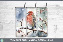 GorgeousWinter Snow Tumbler design.