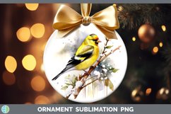 GorgeousWinter Snow Ornament design.