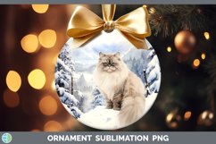 GorgeousWinter Snow Ornament design.
