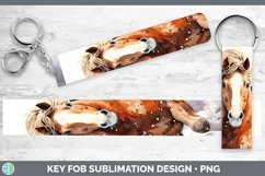 GorgeousWinter Snow Key Fob design.