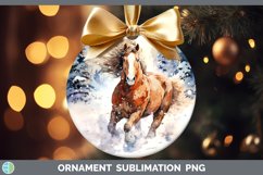 GorgeousWinter Snow Ornament design.