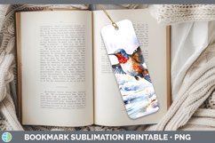 GorgeousWinter Snow Bookmark design.