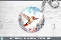 GorgeousWinter Snow Keychain design.