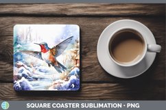 GorgeousWinter Snow Square Coaster design.