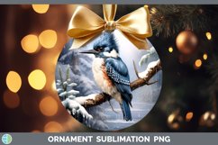 GorgeousWinter Snow Ornament design.