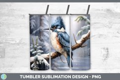 GorgeousWinter Snow Tumbler design.