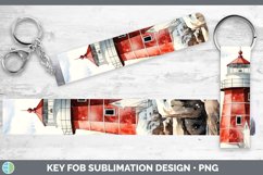 GorgeousWinter Snow Key Fob design.