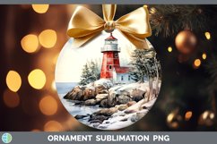 GorgeousWinter Snow Ornament design.