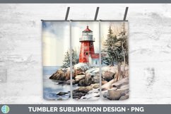 GorgeousWinter Snow Tumbler design.