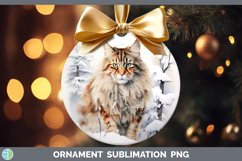 GorgeousWinter Snow Ornament design.