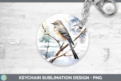 GorgeousWinter Snow Keychain design.