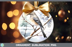 GorgeousWinter Snow Ornament design.