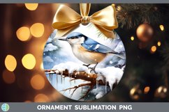 GorgeousWinter Snow Ornament design.