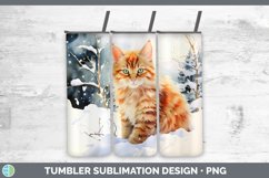 GorgeousWinter Snow Tumbler design.
