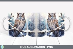 GorgeousWinter Snow Mug Wrap design.