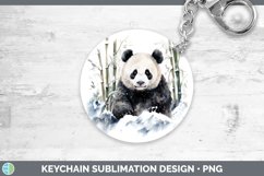 GorgeousWinter Snow Keychain design.