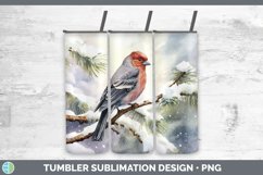 GorgeousWinter Snow Tumbler design.