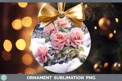 GorgeousWinter Snow Ornament design.