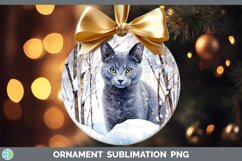 GorgeousWinter Snow Ornament design.