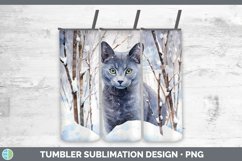 GorgeousWinter Snow Tumbler design.