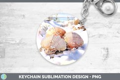 GorgeousWinter Snow Keychain design.