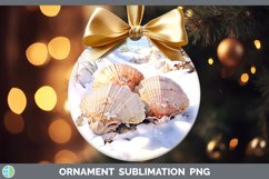 GorgeousWinter Snow Ornament design.
