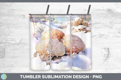 GorgeousWinter Snow Tumbler design.