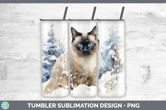 GorgeousWinter Snow Tumbler design.