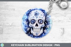 GorgeousWinter Snow Keychain design.
