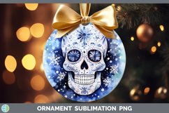 GorgeousWinter Snow Ornament design.