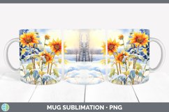 GorgeousWinter Snow Mug Wrap design.