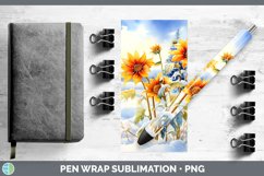 GorgeousWinter Snow Pen Wrap design.